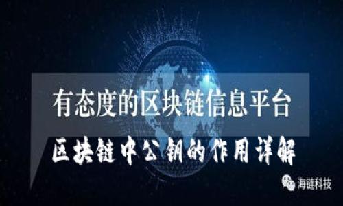 区块链中公钥的作用详解