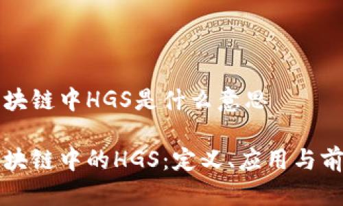 区块链中HGS是什么意思

区块链中的HGS：定义、应用与前景