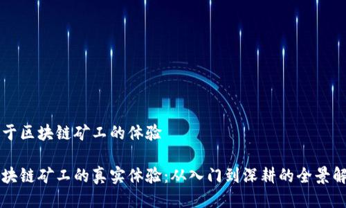 关于区块链矿工的体验

区块链矿工的真实体验：从入门到深耕的全景解读